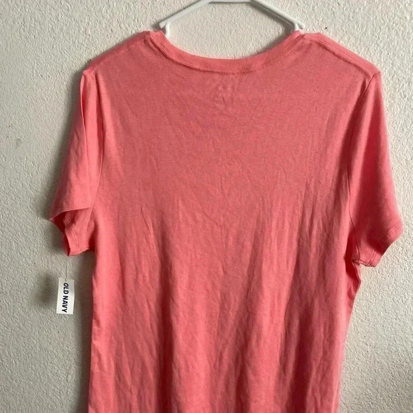 🆕Old Navy Fitted Crew Pink Top XXL🆕 - Picture 2 of 7